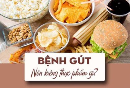 bệnh gout kiêng gì