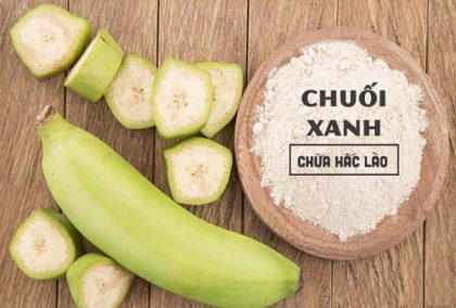 Chữa hắc lào bằng chuối xanh