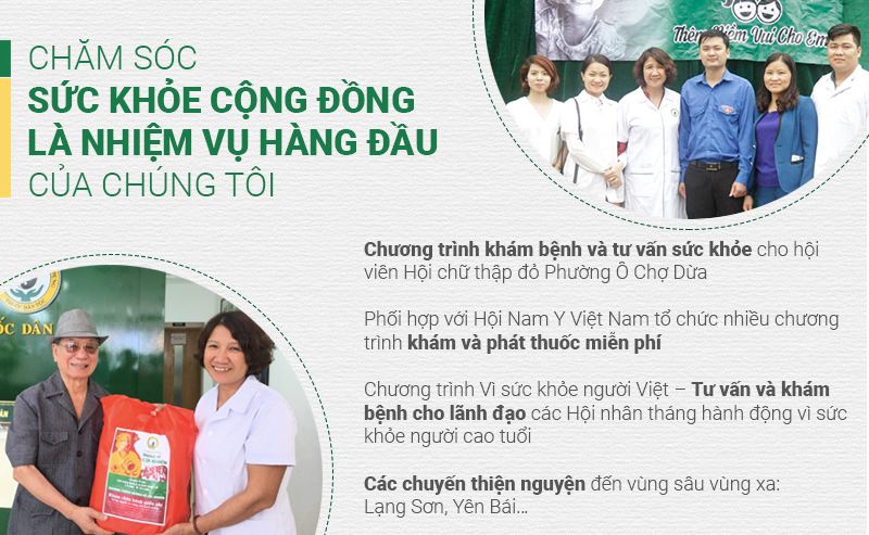 Thuốc dân tộc luôn đề cao công tác chăm sóc sức khỏe cộng đồng