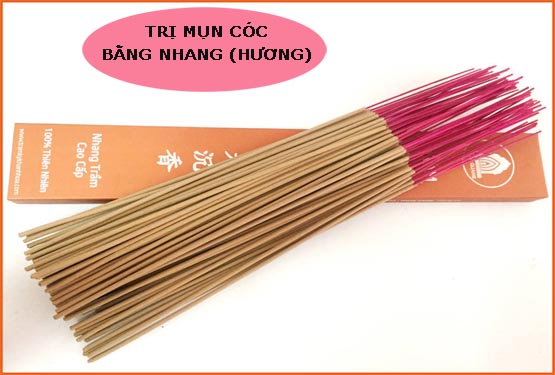 Trị mụn cóc bằng nhang