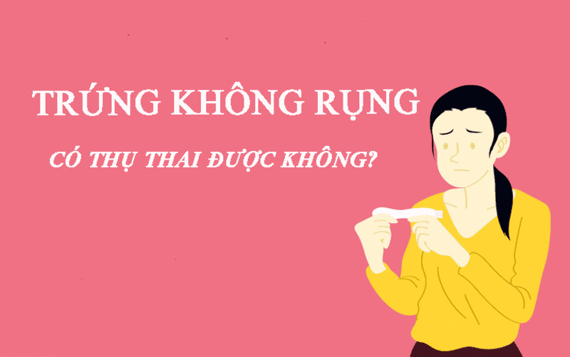 Trứng không rụng có thụ thai được không Trứng không rụng có thụ thai được không