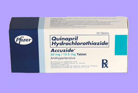 Quinapril + hydrochlorothiazide