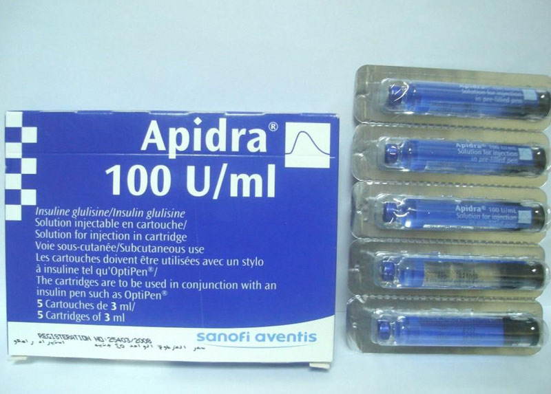 Không tự ý pha Insulin glulisine với các loại thuốc khác