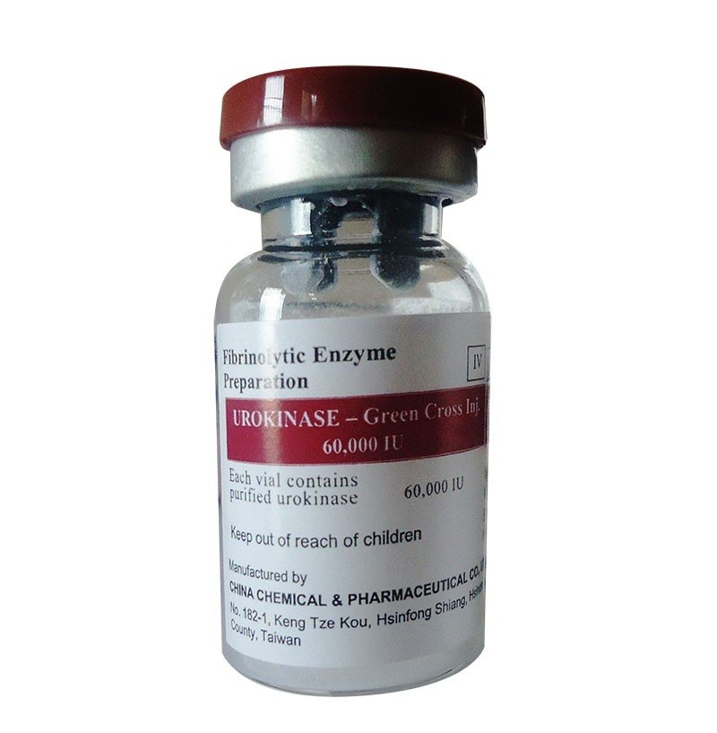 Thuốc Urokinase 60000 UI có giá khoảng 1.000.000 VNĐ/lọ