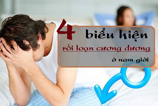 Biểu hiện rối loạn cương dương