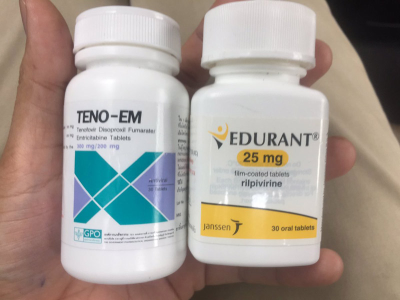 Thuốc Rilpivirine (Edurant) dùng cho các bệnh nhân bị HIV