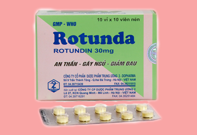 Rotunda  cũng có tương tác với các loại thuốc khác