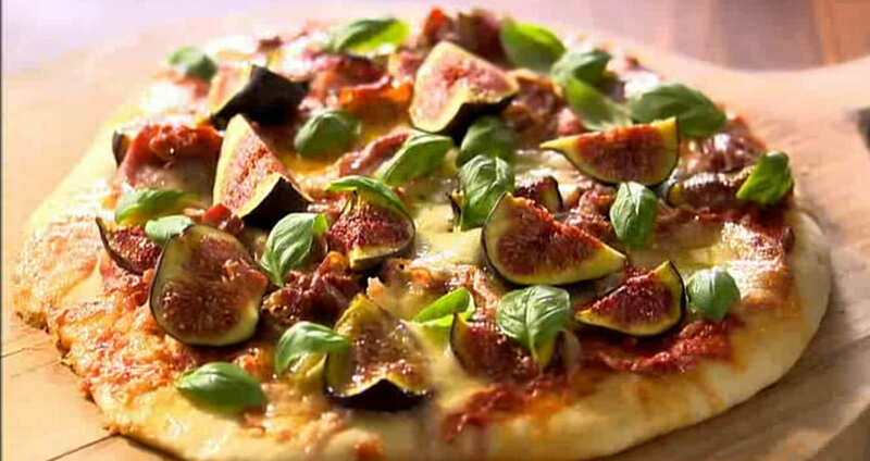 Bánh pizza sung độc lạ