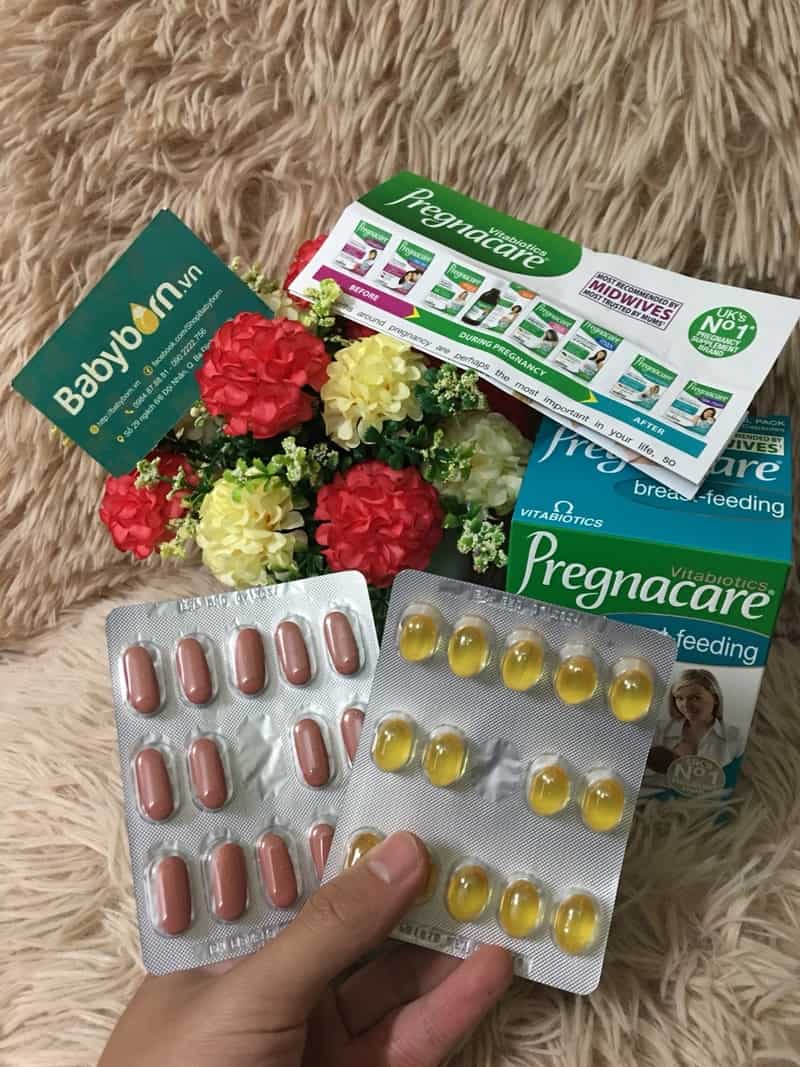Sản phẩm gồm viên màu vàng và viên màu nâu Sản phẩm gồm viên màu vàng và viên màu nâu
