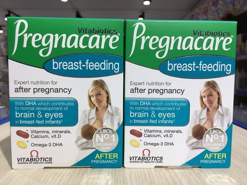 Viên uống lợi sữa Pregnacare Viên uống lợi sữa Pregnacare