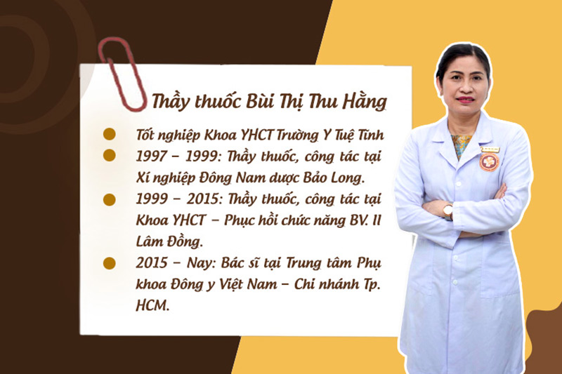 Thầy thuốc Bùi Thị Thu Hằng hơn 20 năm hoạt động trong lĩnh vực YHCT