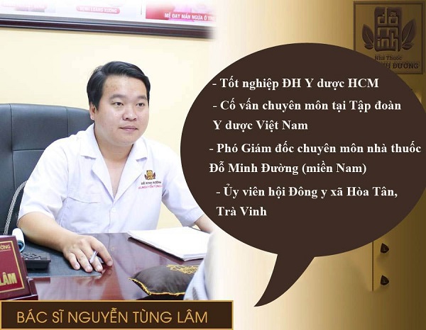 Lương y, bác sĩ Nguyễn Tùng Lâm - PGĐ chuyên môn nhà thuốc Đỗ Minh Đường