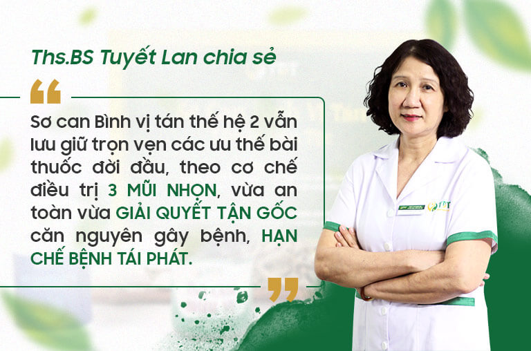 THS.BS Tuyết Lan đưa ra nhận định về bài thuốc