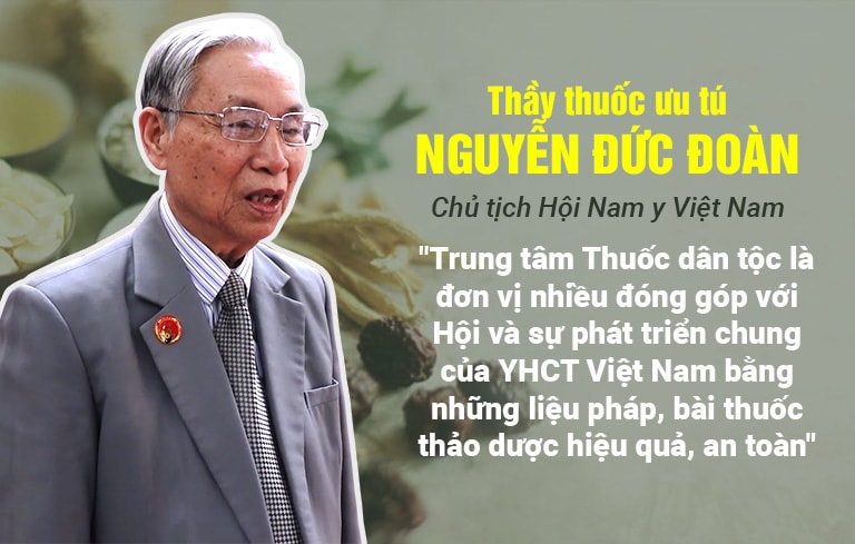 Thầy thuốc Ưu tú, Dược sĩ Nguyễn Đức Đoan chia sẻ