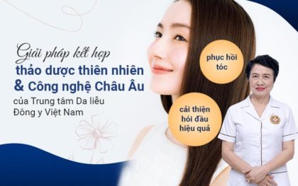 phương pháp trị rụng tóc tại TTDLĐYVN