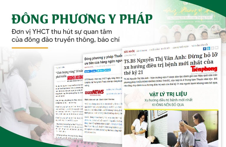 Đông phương Y pháp được sự quan tâm của giới truyền thông