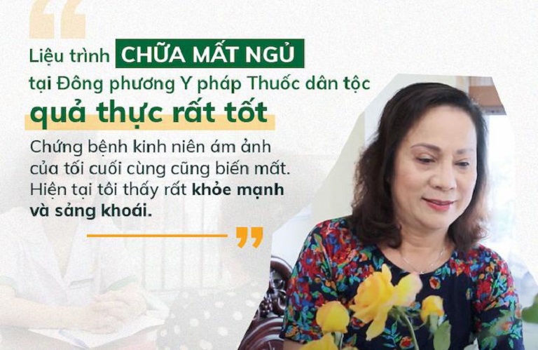 Nghệ sĩ Hương Dung cũng tin tưởng lựa chọn điều trị tại Đông Phương Y pháp