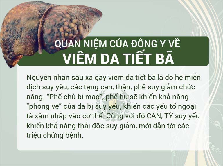 Nguyên nhân gây viêm da tiết bã