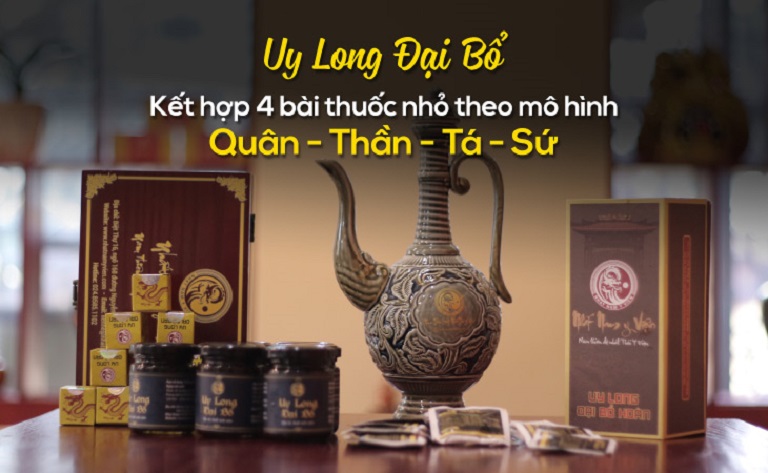 Uy Long Đại Bổ kế thừa tinh hoa y học cổ truyền theo mô hình Quân - Thần - Tá - Sứ