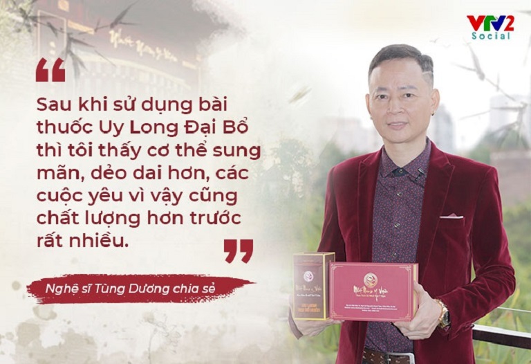 Nghệ sĩ Tùng Dương chia sẻ trên VTV2 Chất lượng cuộc sống