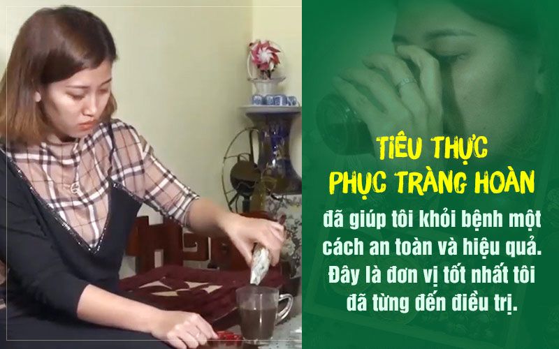 Chị Tuyền chia sẻ hành trình chữa đại tràng