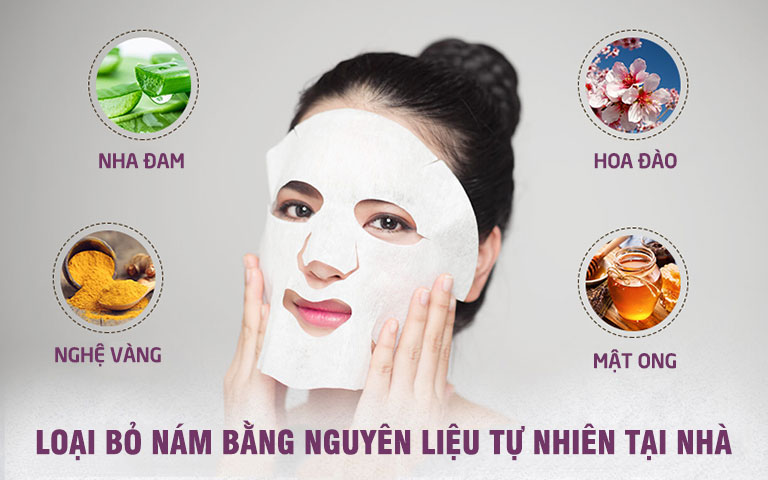 Các phương pháp tại nhà không thích hợp cho nám nặng, nám lâu năm