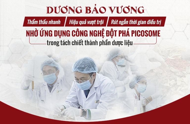 Dương Bảo Vương ứng dụng công nghệ Picosome trong tách chiết dược liệu