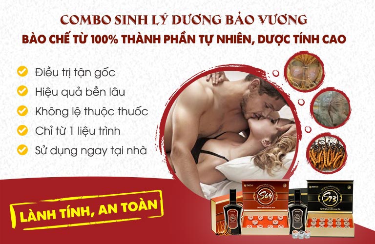 Combo sinh lý Dương Bảo Vương - Giải pháp tăng cường sinh lý số 1 hiện nay