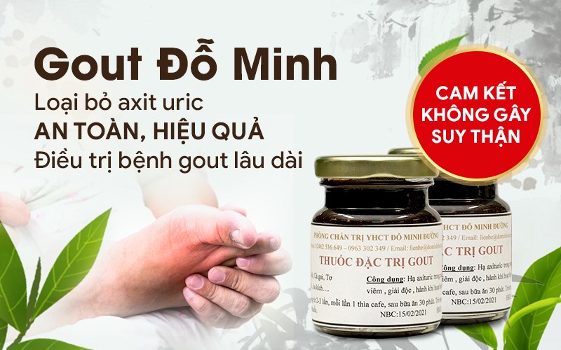 Bài thuốc Gout Đỗ Minh của nhà thuốc Đỗ Minh Đường