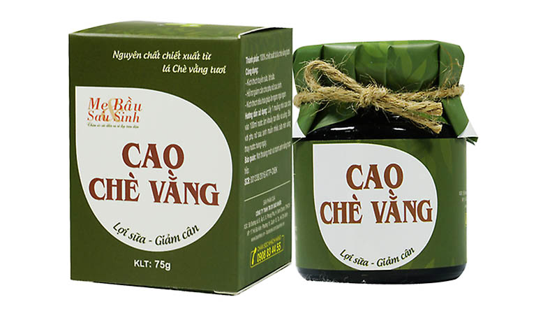 cao chè vằng lợi sữa