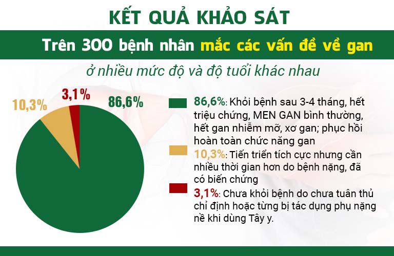 Kết quả khảo sát chất lượng, hiệu quả của Bảo nam Ích can thang