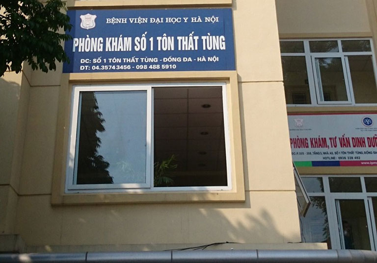 trung tâm y khoa số 1 tôn thất tùng bệnh viện đại học y hà nội