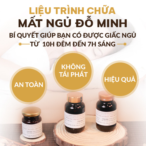 Mất ngủ Đỗ Minh liệu trình điều trị chuyên sâu