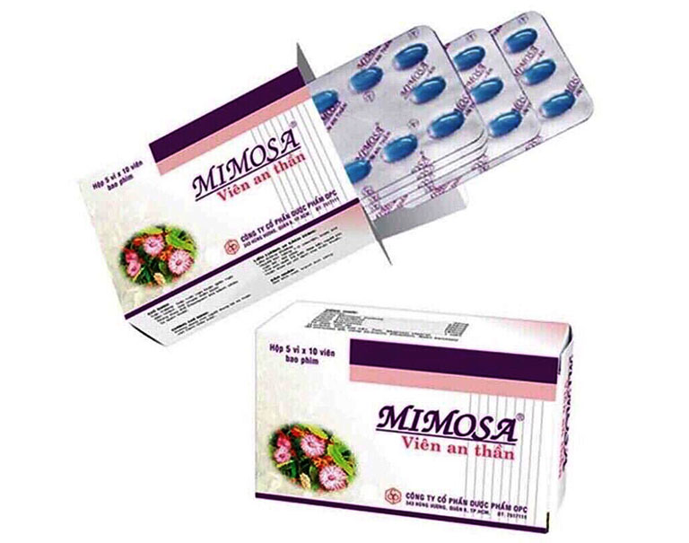 Thuốc trị mất ngủ bằng thảo dược Thuốc thảo dược trị mất ngủ Mimosa