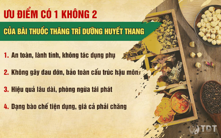 Ưu điểm bài thuốc được đánh giá cao