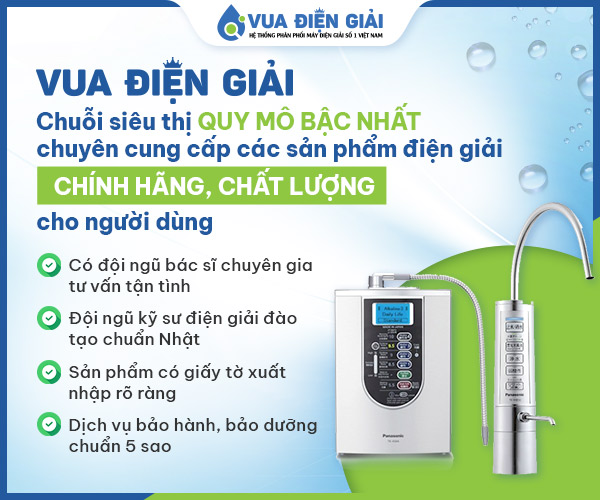 Vua Điện Giải hiện đang áp dụng chính sách bảo dưỡng trọn đời cho mọi khách hàng