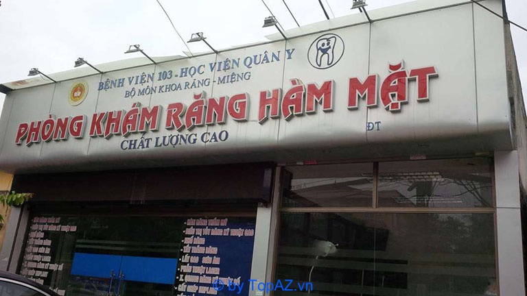 Phòng khám răng bệnh viện 103 - nha khoa tốt ở hà nội