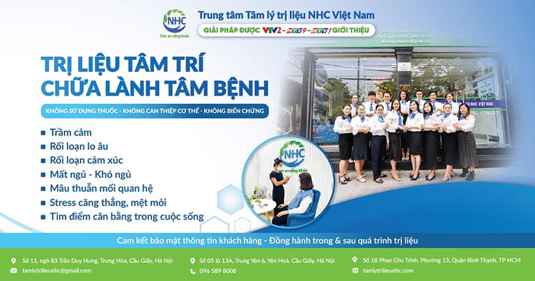 NHC Việt Nam là đơn vị tiên phong trong lĩnh vực tâm lý trị liệu trong nước