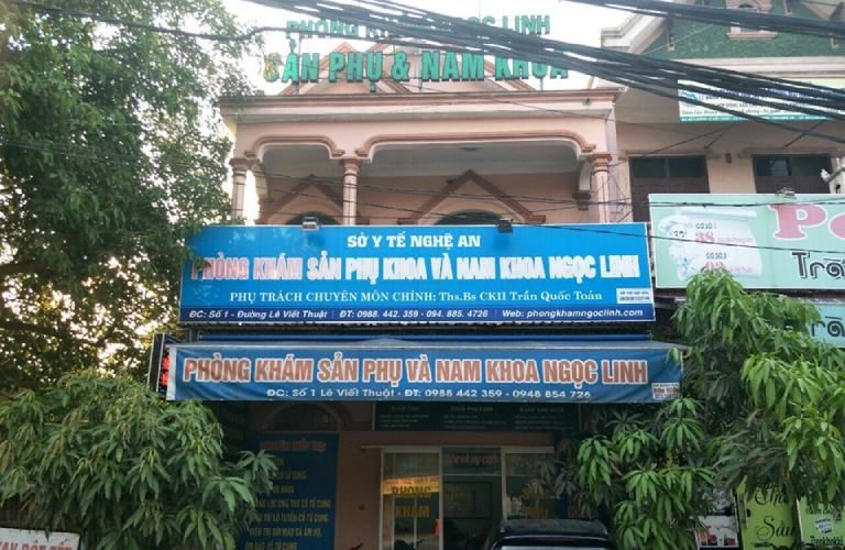 phòng khám nam khoa ở thành phố Vinh