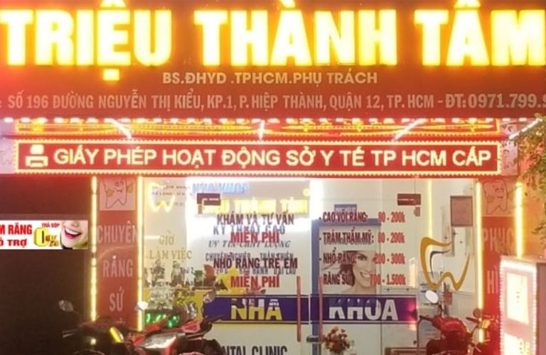 Nha khoa Triệu Thành Tâm