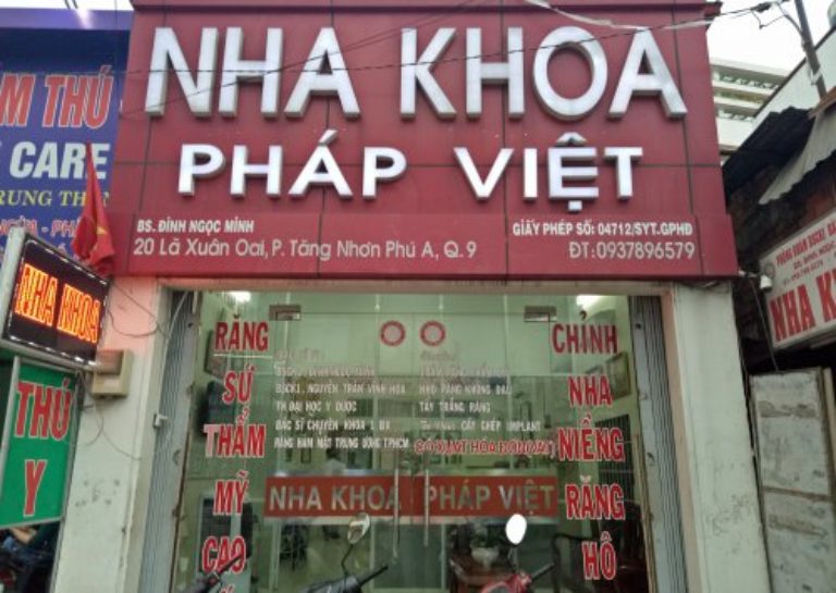 Phòng khám nha khoa Pháp Việt Quận 9 