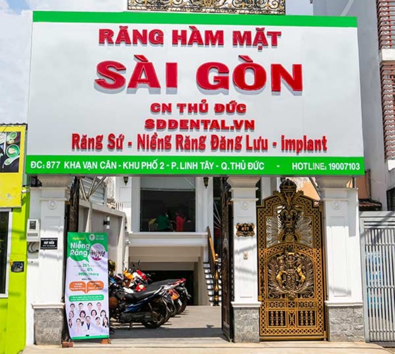 Bạn có thể tham khảo Răng Hàm Mặt Sài Gòn Thủ Đức nếu đang tìm phòng khám nha khoa chất lượng tại Thủ Đức