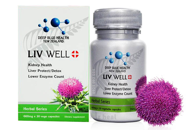 Thuốc bổ gan cho người bị lao Deep Blue Health Liv Well