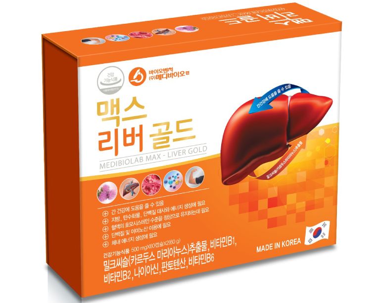 Viên uống bổ gan Max Liver Gold Bioventure Medibio Lab