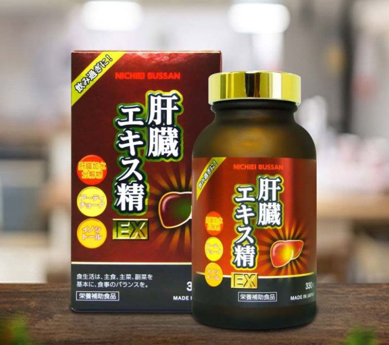 Viên uống bổ gan Nichiei Bussan Liver Extract Sperm EX