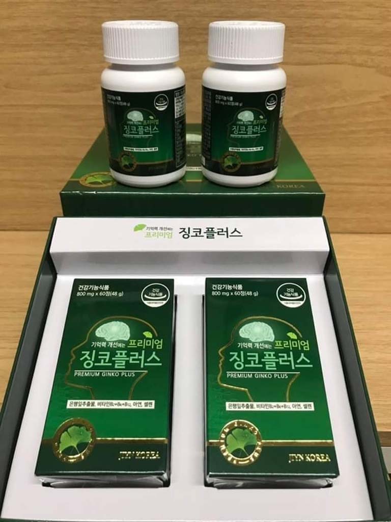 Hoạt huyết dưỡng não Hàn Quốc Premium Ginko Plus