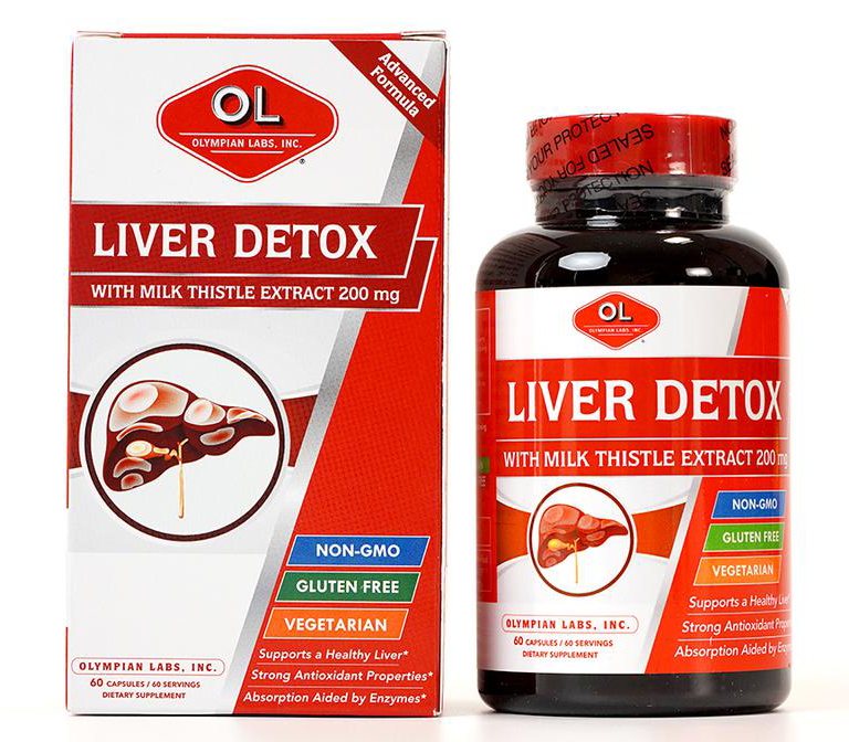 Viên uống bổ gan, trị mụn Olympian Labs Liver Detox