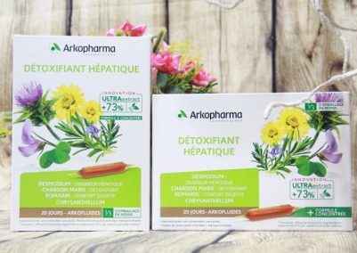 Dung dịch uống thải độc mát gan của Pháp Arkopharma Détoxifiant Hépatique