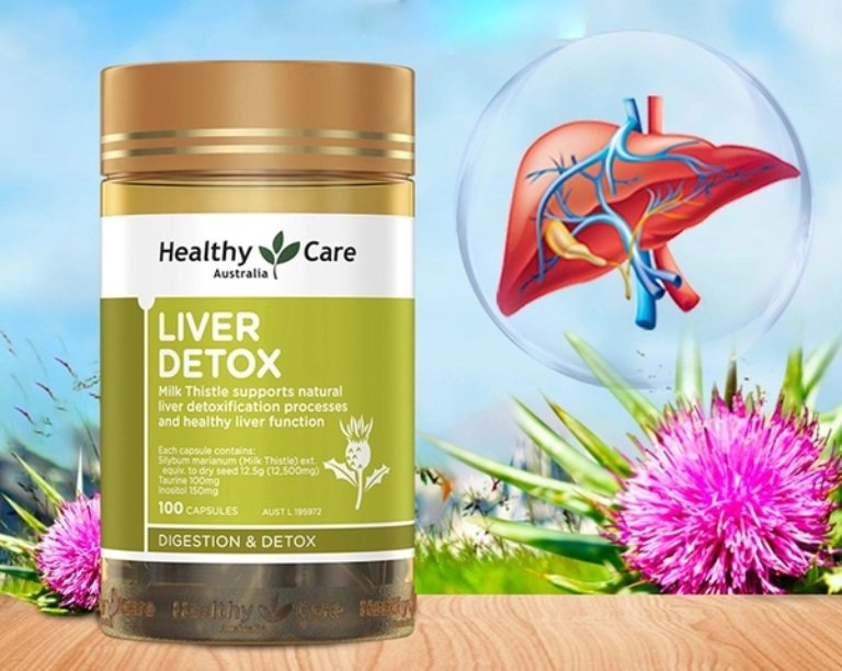 Viên uống thải độc gan Healthy Care Liver Detox