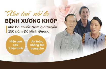 Xương khớp Đỗ Minh - Giải pháp VƯỢT TRỘI điều trị cơ xương khớp